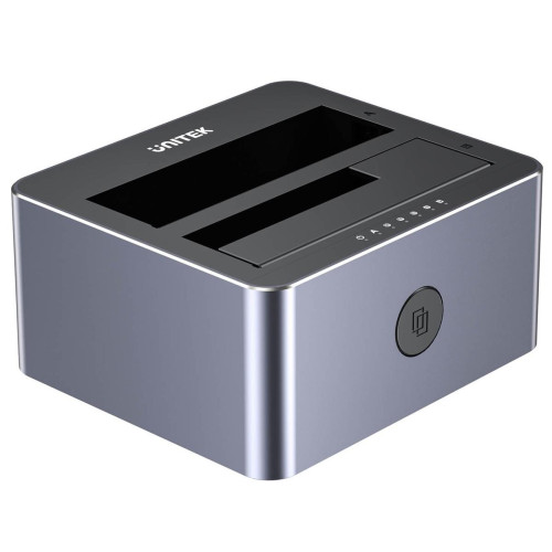UNITEK STACJA KLONUJĄCA DYSKI 2 X SATA 2,5"/3,5" USB-C 10GBPS