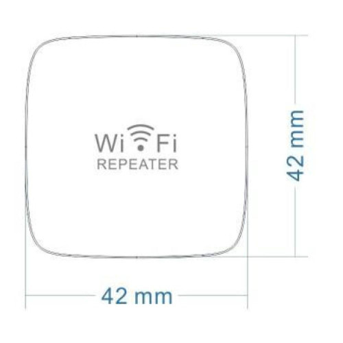 Techly I-WL-REPEATER7 przedłużacz sieciowy Wzmacniacz sieciowy Biały 10, 100 Mbit/s-13814766