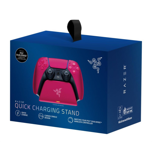 Razer Universal Quick Charging Stand for PlayStation 5, Cosmic Red Razer Universal Quick Charging Stand for PlayStation