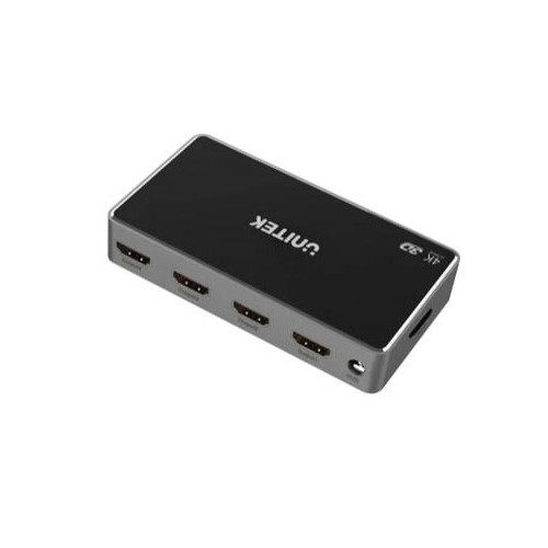 UNITEK V1109A rozgałęziacz telewizyjny HDMI 4x HDMI-13820254