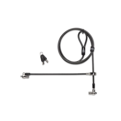 Kensington Blokada MicroSaver® 2.0 do laptopa, z dwiema głowicami, otwierana kluczem-13823044
