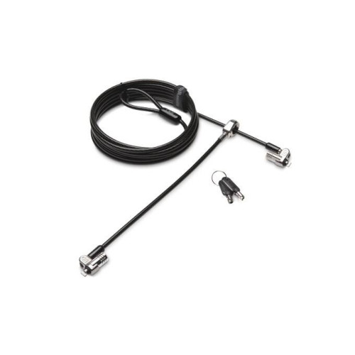 Kensington Blokada MicroSaver® 2.0 do laptopa, z dwiema głowicami, otwierana kluczem-13823048