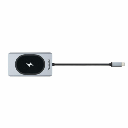 DICOTA D32059 huby i koncentratory USB Type-C Czarny, Srebrny-13823758