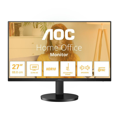 AOC U27B3AF monitor komputerowy 68,6 cm (27") 3840 x 2160 px 4K Ultra HD LED Czarny-13826319