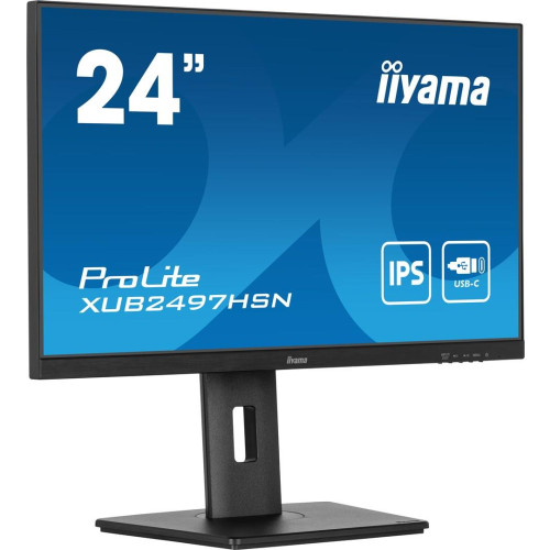 iiyama ProLite XUB2497HSN-B1 LED display 61 cm (24") 1920 x 1080 px Full HD Czarny-13827220