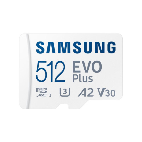 Samsunga | Karta microSD | EVO Plus | 512 GB | karta microSDXC | Pamięć flash klasy 10-13043553
