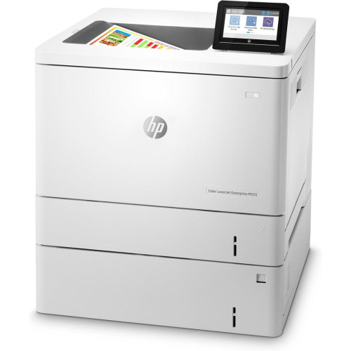 HP Color LaserJet Enterprise Drukarka M555x, Drukowanie, Drukowanie dwustronne-13838542