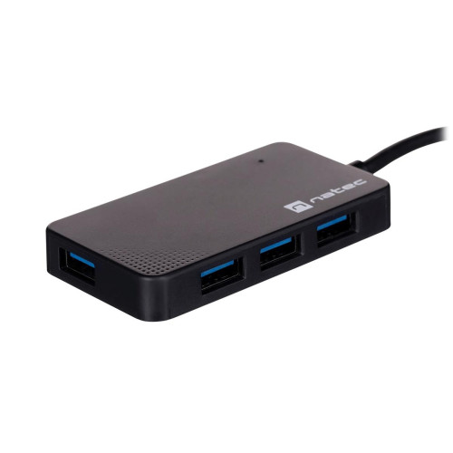 Hub NATEC Moth NHU-1342 (4x USB 3.0; kolor czarny)-13839059