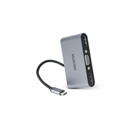 DICOTA D32064 stacja dokująca Tablet/Smartfon/Laptop Srebrny-13839112