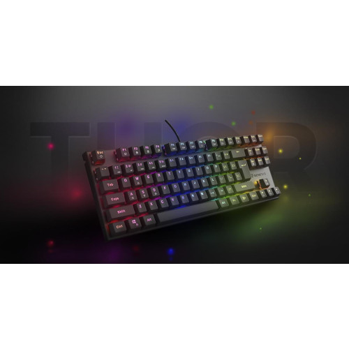 GENESIS NKG-2155 klawiatura Gaming USB QWERTY UK międzynarodowy Czarny-13839929