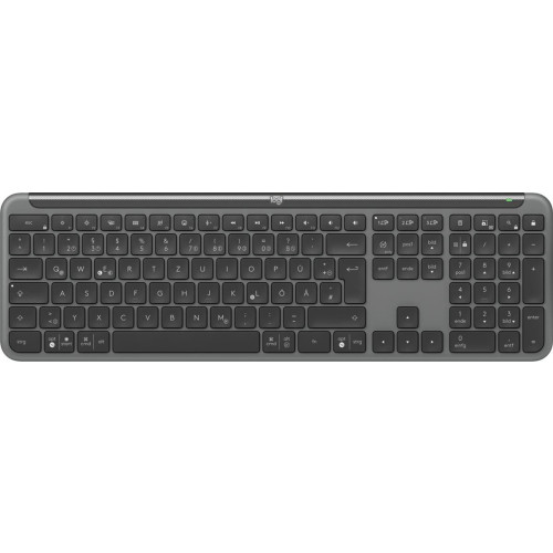 Logitech MK950 Signature for Business klawiatura Dołączona myszka Biuro RF Wireless + Bluetooth QWERTZ Niemiecki Grafitowy-13839967