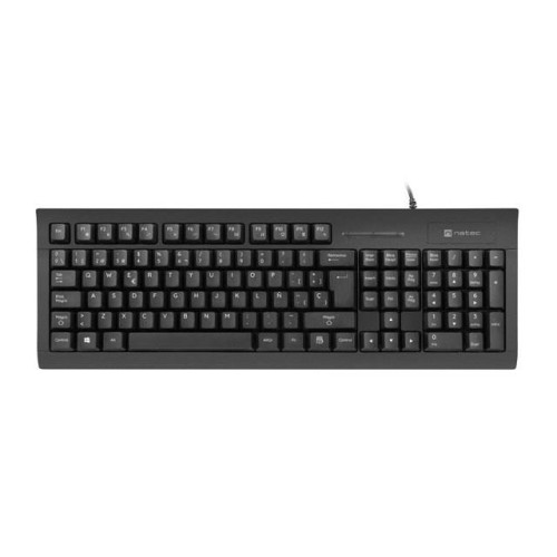 NATEC NKL-2052 klawiatura Biuro USB QWERTY Hiszpański Czarny-13840048