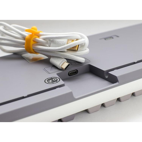 Ducky One 3 TKL klawiatura Gaming USB Srebrny-13840448