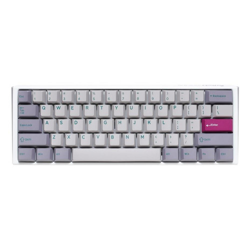 Ducky One 3 Mist Grey Mini Klawiatura Gamingowa, RGB LED - MX-Blue-13013078