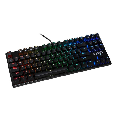 KLAWIATURA I-BOX AURORA K-2R RGB, MECHANICZNA, BLUE SWITCH, GAMING-13841137