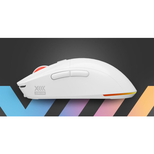 GENESIS Zircon XIII myszka Gaming Oburęczny RF Wireless + USB Type-C Optyczny 26000 DPI-13841644