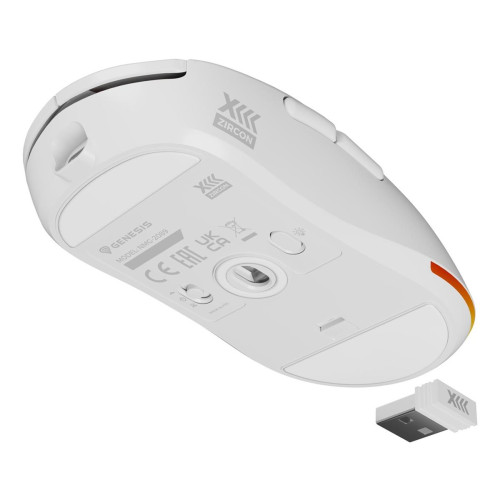 GENESIS Zircon XIII myszka Gaming Oburęczny RF Wireless + USB Type-C Optyczny 26000 DPI-13841648