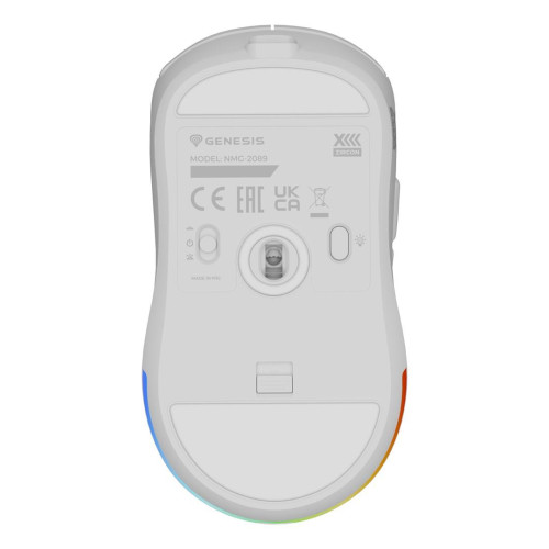 GENESIS Zircon XIII myszka Gaming Oburęczny RF Wireless + USB Type-C Optyczny 26000 DPI-13841649