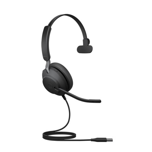 Jabra 24189-889-999 słuchawki/zestaw słuchawkowy Przewodowa Opaska na głowę Połączenia/muzyka USB Typu-A Czarny-13