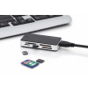 Czytnik kart 5-portowy USB 3.0 SuperSpeed(ALL-IN-ONE) czarno-srebrny-13933361