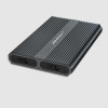 Qoltec Obudowa | kieszeń na dysk M.2 SSD | SATA | NVMe | USB-C | DUAL 2 x 2TB-13955509