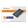 Qoltec Obudowa | kieszeń na dysk M.2 SSD | SATA | NVMe | USB-C | DUAL 2 x 2TB-13955513