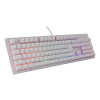 KLAWIATURA DLA GRACZY GENESIS THOR 303 US PODŚWIETLENIE RGB MECHANICZNA SILENT SWITCH BIAŁA HOT SWAP-13012826
