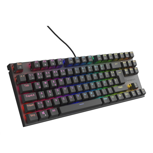 GENESIS Thor 303 TKL klawiatura Gaming USB QWERTZ Niemiecki Czarny-13907760