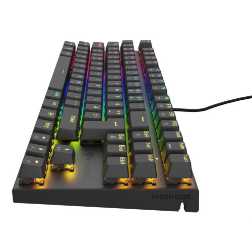 GENESIS Thor 303 TKL klawiatura Gaming USB QWERTZ Niemiecki Czarny-13907761