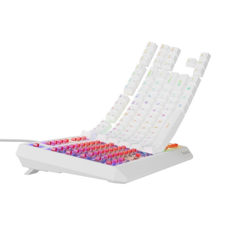 GENESIS Thor 230 TKL klawiatura Gaming USB + RF Wireless + Bluetooth QWERTY US English Biały-13907810