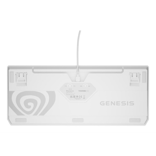 GENESIS Thor 230 TKL klawiatura Gaming USB + RF Wireless + Bluetooth QWERTY US English Biały-13907815