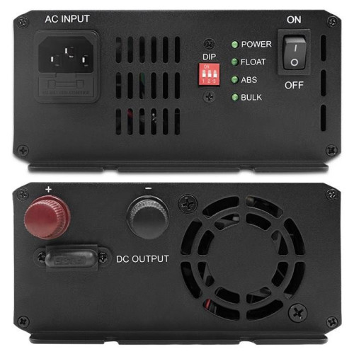 Qoltec Inteligentna ładowarka Monolith do akumulatorów LiFePO4 AGM GEL SLA, 20A, 12V-13977071