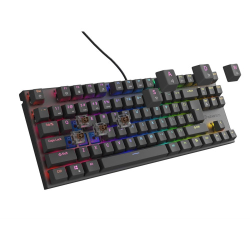 GENESIS Thor 303 TKL klawiatura Gaming USB QWERTY US English Czarny-13997028