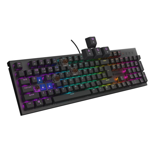 GENESIS Thor 303 klawiatura Gaming USB QWERTY US English Brzoza-13997061