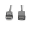 Kabel adapter DisplayPort 1.2 z zatrzaskiem 4K 60Hz UHD Typ DP/HDMI A M/M czarny 2m-1401893