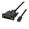 Kabel USB-C do DVI dł. 1,8m -1405457