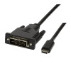 Kabel USB-C do DVI dł. 3m -1405460
