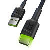 Kabel GC Ray USB - USB-C 120 cm, podświetlenie LED-1408778