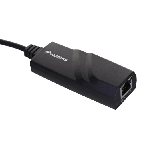 Karta sieciowa Lanberg NC-1000-02 (USB 3.1, USB-C; 1x 10/100/1000Mbps)-14050830