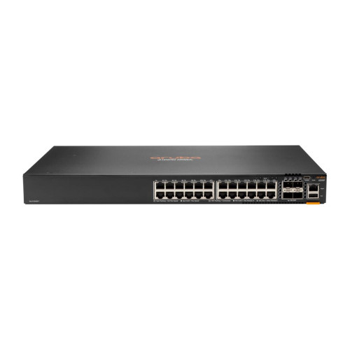 Aruba 6200F 24G 4SFP+ Zarządzany L3 Gigabit Ethernet (10/100/1000) 1U Czarny-14080014