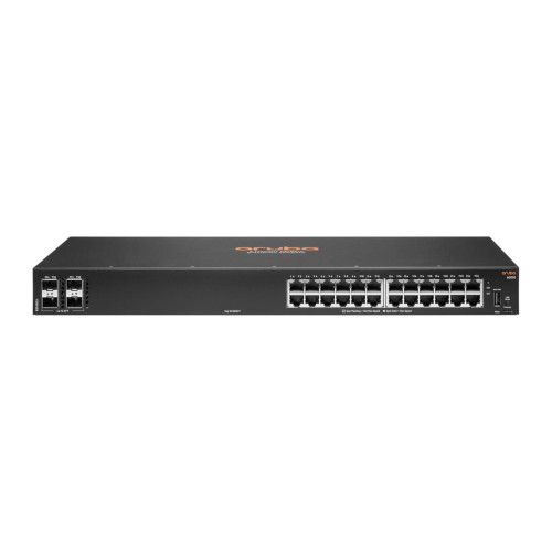 Aruba 6000 24G 4SFP Zarządzany L3 Gigabit Ethernet (10/100/1000) 1U