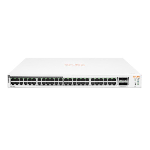 Aruba Instant On 1830 48G 24p Class4 PoE 4SFP 370W Zarządzany L2 Gigabit Ethernet (10/100/1000) Obsługa PoE 1U-1408123