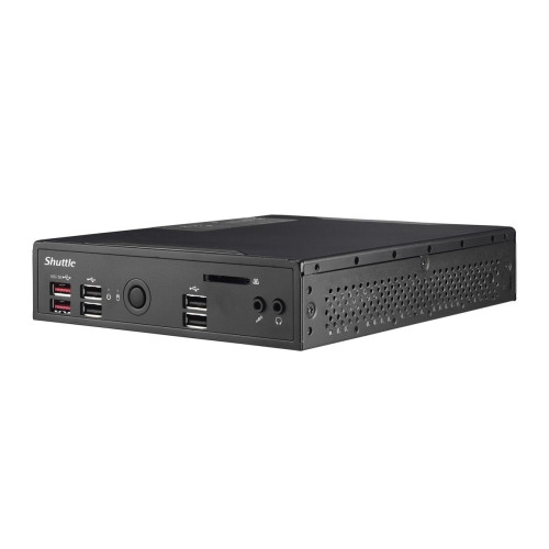 Shuttle DS20U3V2 komputer typu barebone Wielkość PC 1.3L Czarny i3-10110U Intel SoC 2,1 GHz-14082922