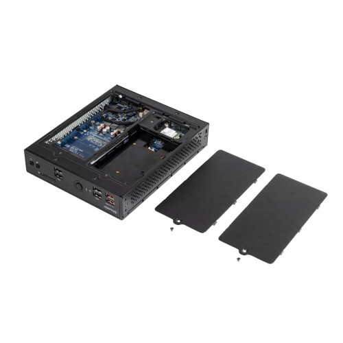 Shuttle DS20U3V2 komputer typu barebone Wielkość PC 1.3L Czarny i3-10110U Intel SoC 2,1 GHz-14082925