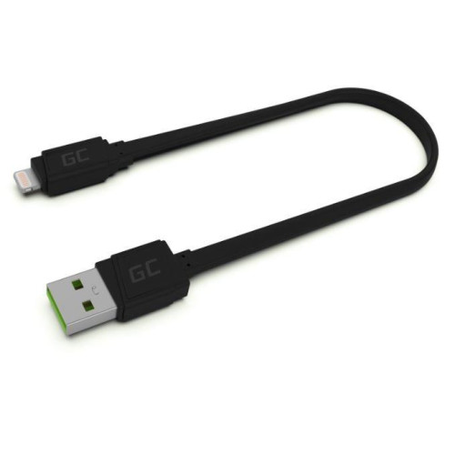 Kabel GCmatte USB - Lightning 25 cm, płaski-1408771