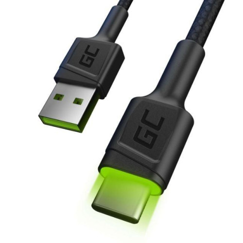 Kabel GC Ray USB - USB-C 120 cm, podświetlenie LED-1408778
