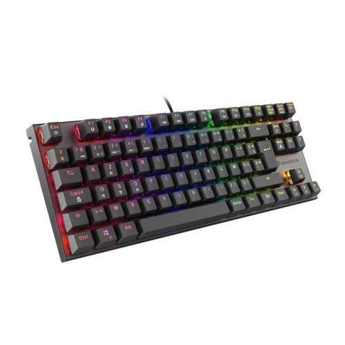 KLAWIATURA DLA GRACZY GENESIS THOR 300 TKL RGB FR PODŚWIETLENIE MECHANICZNA RED SWITCH-14092475