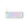 Glorious PC Gaming Race GMMK klawiatura USB QWERTY Amerykański międzynarodowy Srebrny, Biały-14117121