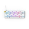 Glorious PC Gaming Race GMMK klawiatura USB QWERTY Amerykański międzynarodowy Srebrny, Biały