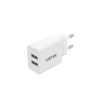 UNITEK ŁADOWARKA 2X USB-A, 12W, BIAŁA, P1113A-EU-14125571